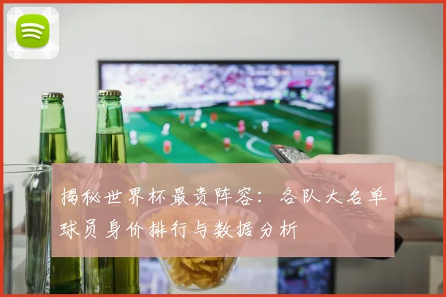 揭秘世界杯最贵阵容：各队大名单球员身价排行与数据分析